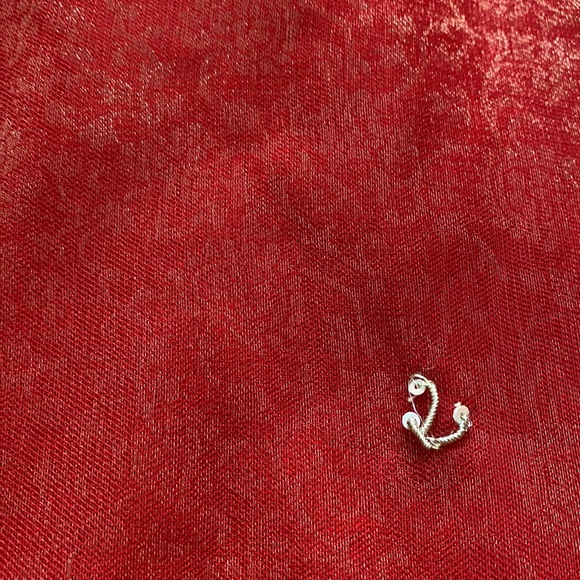 Red Lehenga (no stomach) - Picture 2 of 3